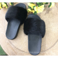 Zapatillas de piel de visón 100% RLTX01 2020 nuevo producto al por mayor toboganes de piel de visón real
